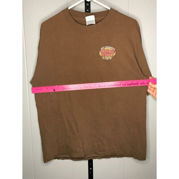 Vintage Redneck Cartoon T-Shirt Hunting LG Brown Jeff Foxworthy Comedy Mens 90s - Picture 4 of 5
